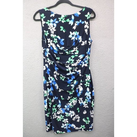 Lauren Ralph Lauren Sleeveless Floral Dress-Size 10 - Picture 1 of 8